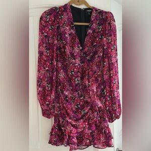NWT Express Pink Floral Women's Dress